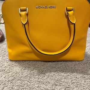 Michael Kors Vibrant Yellow Satchel